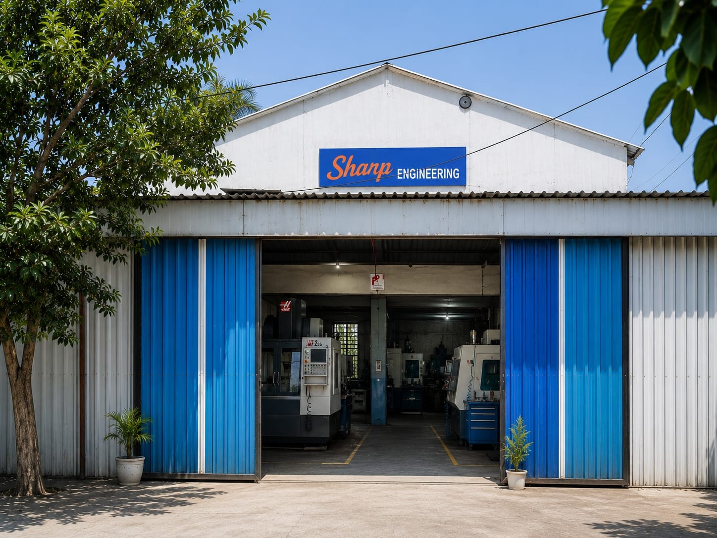 Sharp Engineering manufacturing facility